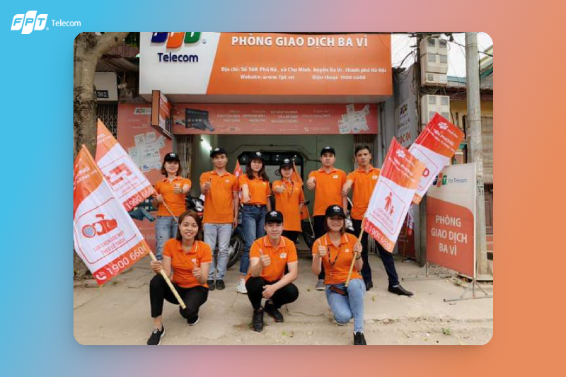 Thông tin văn phòng giao dịch FPT Telecom Ba Vì