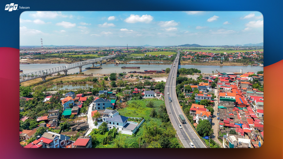 Hướng dẫn di chuyển đến FPT Telecom Chí Linh