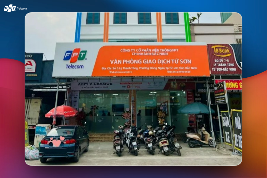 Bãi đậu xe tại FPT Từ Sơn