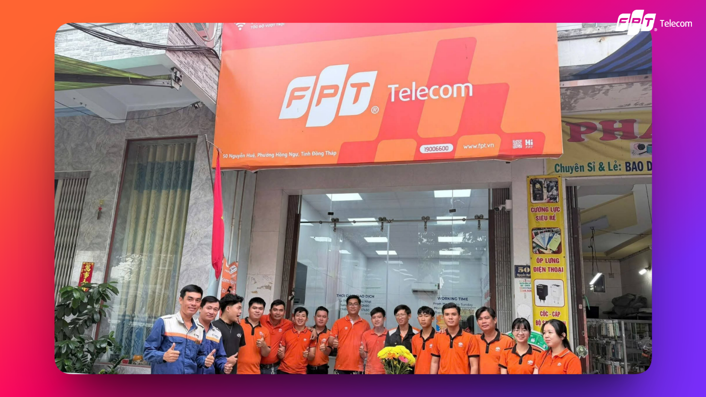 Văn phòng giao dịch FPT Hồng Ngự